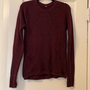 Lululemon Purple/Maroon Sweater